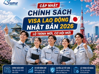 Chính sách Visa lao động Nhật Bản 2026